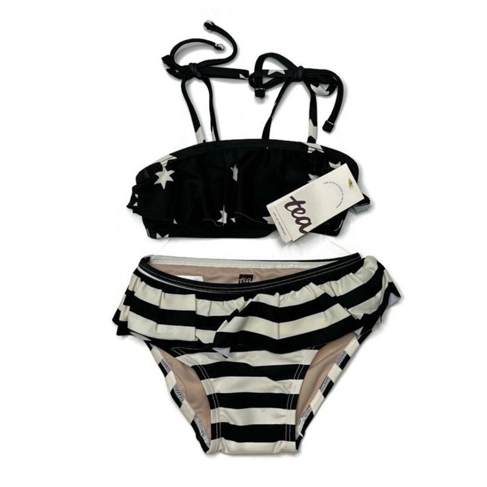 Tea Collection Ruffle Baby Bikini Set‎